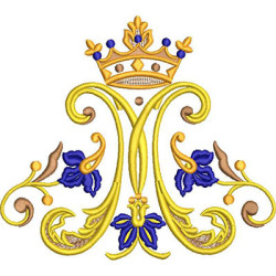 Embroidery Design Marian 15 Cm