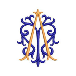 Embroidery Design Marian 8 Cm