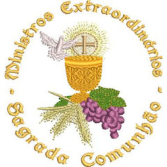 Matriz De Bordado Ministros Extraordinários Da Sagrada..