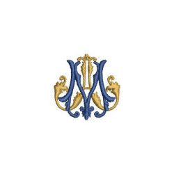 Embroidery Design Marian 4 Cm