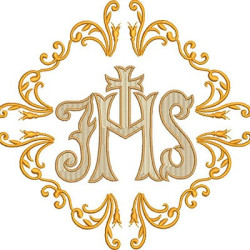 Embroidery Design Jhs In 20 Cm Frame