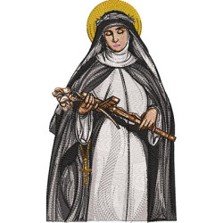 Diseño Para Bordado Santa Catalina De Siena
