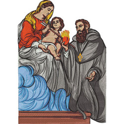 Diseño Para Bordado San Agustín