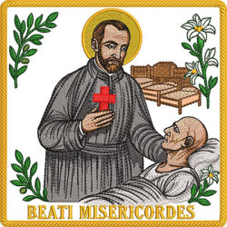 Diseño Para Bordado San Camilo Beatí Misericordes