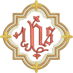 Embroidery Design Jhs Frame 20 Cm..