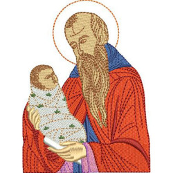 Diseño Para Bordado San Estiliano De Paflagonia