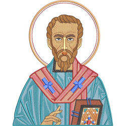Diseño Para Bordado San Ambrosio
