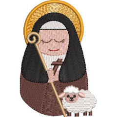 Embroidery Design Saint Colette Cute..