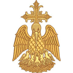 Embroidery Design Liturgical Pelican 11 Cm..