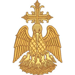 Matriz De Bordado Pelicano Liturgico 11 Cm