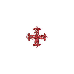 Matriz De Bordado Cruz Decorada 338
