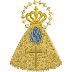 Matriz De Bordado Nossa Senhora Dos Anjos 11 Cm