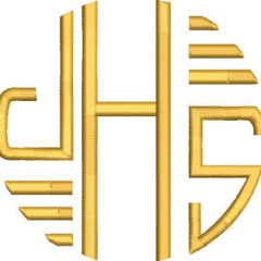 Diseño Para Bordado Jhs 10 Cm..