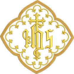 Matriz De Bordado Moldura Jhs 13 Cm
