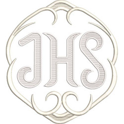 Matriz De Bordado Moldura Jhs 18 Cm 2