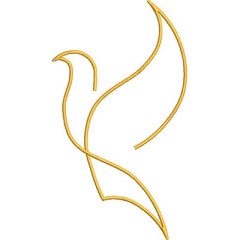 Diseño Para Bordado Divino Contorneado 18 Cm..