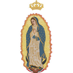 Matriz De Bordado Nossa Senhora De Guadalupe 36 Cm