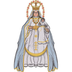 Embroidery Design Our Lady Of The Rule