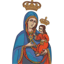 Matriz De Bordado Nossa Senhora Do Perpétuo Socorro 30 Cm