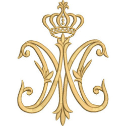 Diseño Para Bordado Mariano 13x18 Cm