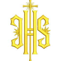 Diseño Para Bordado Jhs 12 Cm