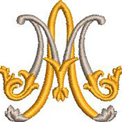 Embroidery Design Marian 5 Cm