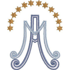 Embroidery Design  Marian10 Cm..