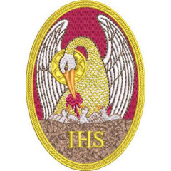 Embroidery Design Ihs Pelican Medal..