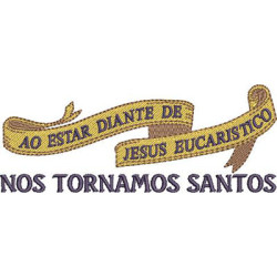 Embroidery Design When I Am In The Presence Of The Eucharistic Jesus