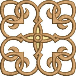 Diseño Para Bordado Cruz Decorada 360