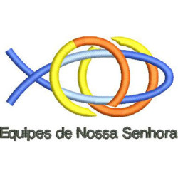 Diseño Para Bordado Equipos De Nuestra Señora 10 Cm Pt