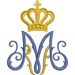 Embroidery Design Marian 16cm..