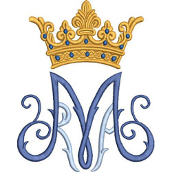 Matriz De Bordado Mariano 16 Cm