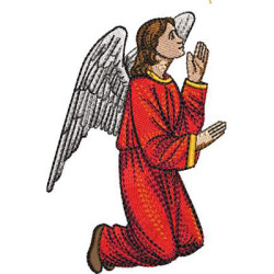 Diseño Para Bordado Ángel 12 Cm
