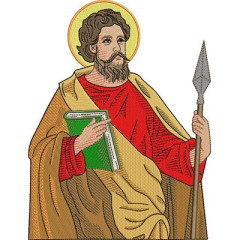 Embroidery Design Saint Thomas 22 Cm..