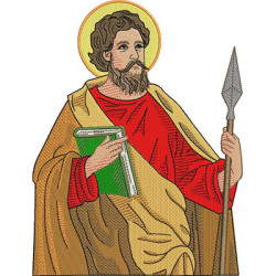 Diseño Para Bordado Santo Tomás 22 Cm