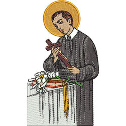 Diseño Para Bordado San Geraldo Majella 15 Cm