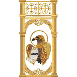 Embroidery Design St. John The Evangelist Picture Frame