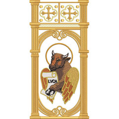 Embroidery Design Luke The Evangelist Frame..