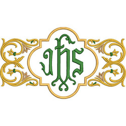 Matriz De Bordado Jhs Decorado 25 Cm