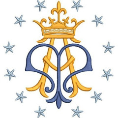 Embroidery Design Marian 18 Cm..