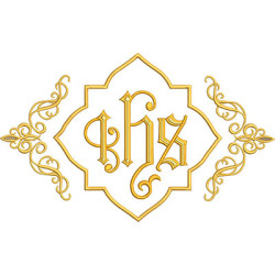 Matriz De Bordado Jhs Decorado 30 Cm