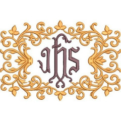 Embroidery Design Jhs Decorated 20 Cm..