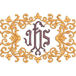 Matriz De Bordado Jhs Decorado 20 Cm