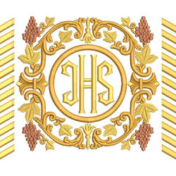 Embroidery Design Decoration With Jhs For Continuous Splicing 2