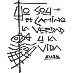 Embroidery Design  Yo Soy El Camino La Verdad Y La Vida