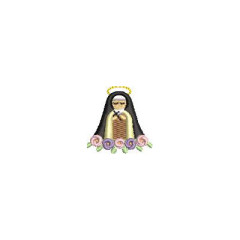 Embroidery Design Miniature Saint Therese 3 Cm..