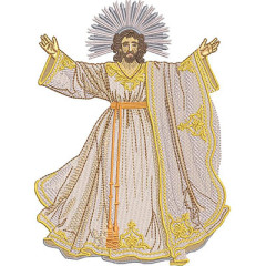Matriz De Bordado Jesus Divino Salvador Do Mundo 2..