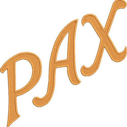 Matriz De Bordado Pax 16 Cm