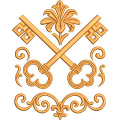 Matriz De Bordado Chaves De São Pedro..
